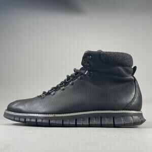 Cole Haan ZeroGrand Men’s Size 11 M Hiker Chukka Ankle Boot Black Leather Casual